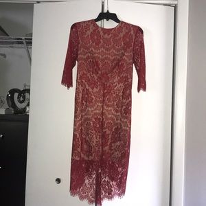 Red Wedding Guest Dress